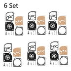 Set of 6 Carburetor Repair Gasket Kit for Stihl MS210 MS230 MS250 (2000–2023)