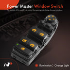 Power Window Switch for BMW 528i 530i 535i 540i 535d X3 M5 (2000–2006)