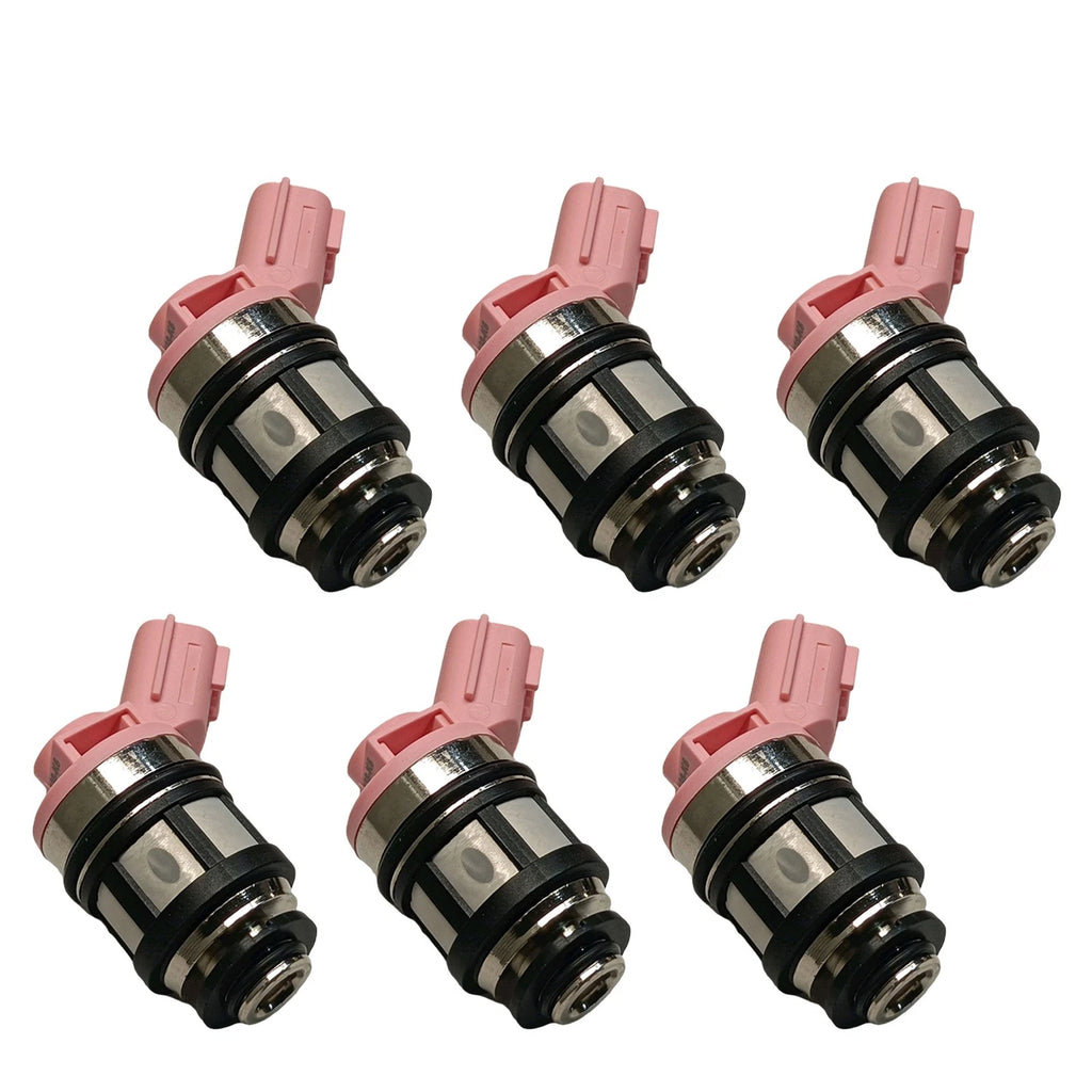 Set of 6 Fuel Injectors for Nissan Frontier Pathfinder Xterra (1996–2004)