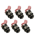 Set of 6 Fuel Injectors for Nissan Frontier Pathfinder Xterra (1996–2004)