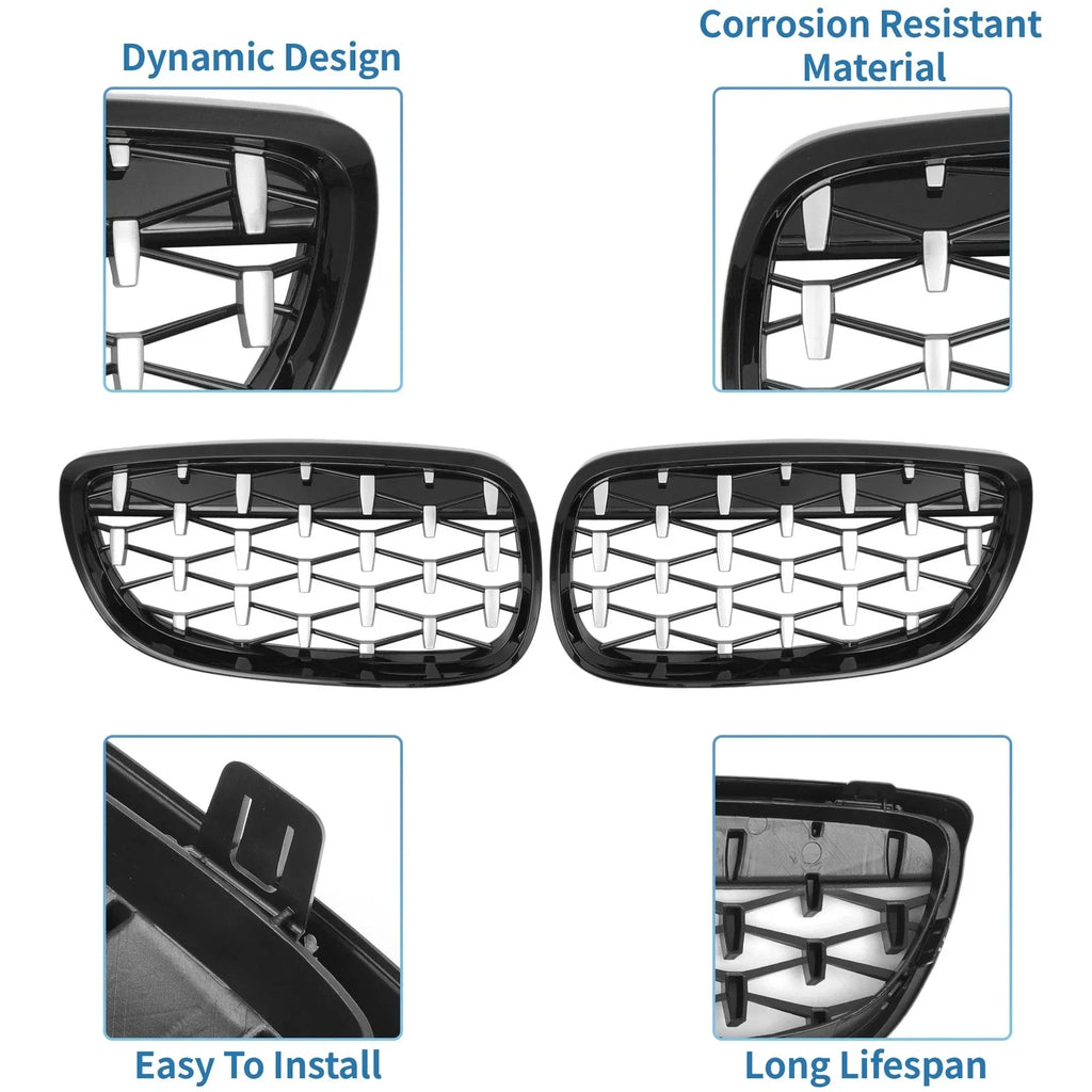 Front Hood Grille Grill for BMW 328xi 335xi 328i 335i xDrive