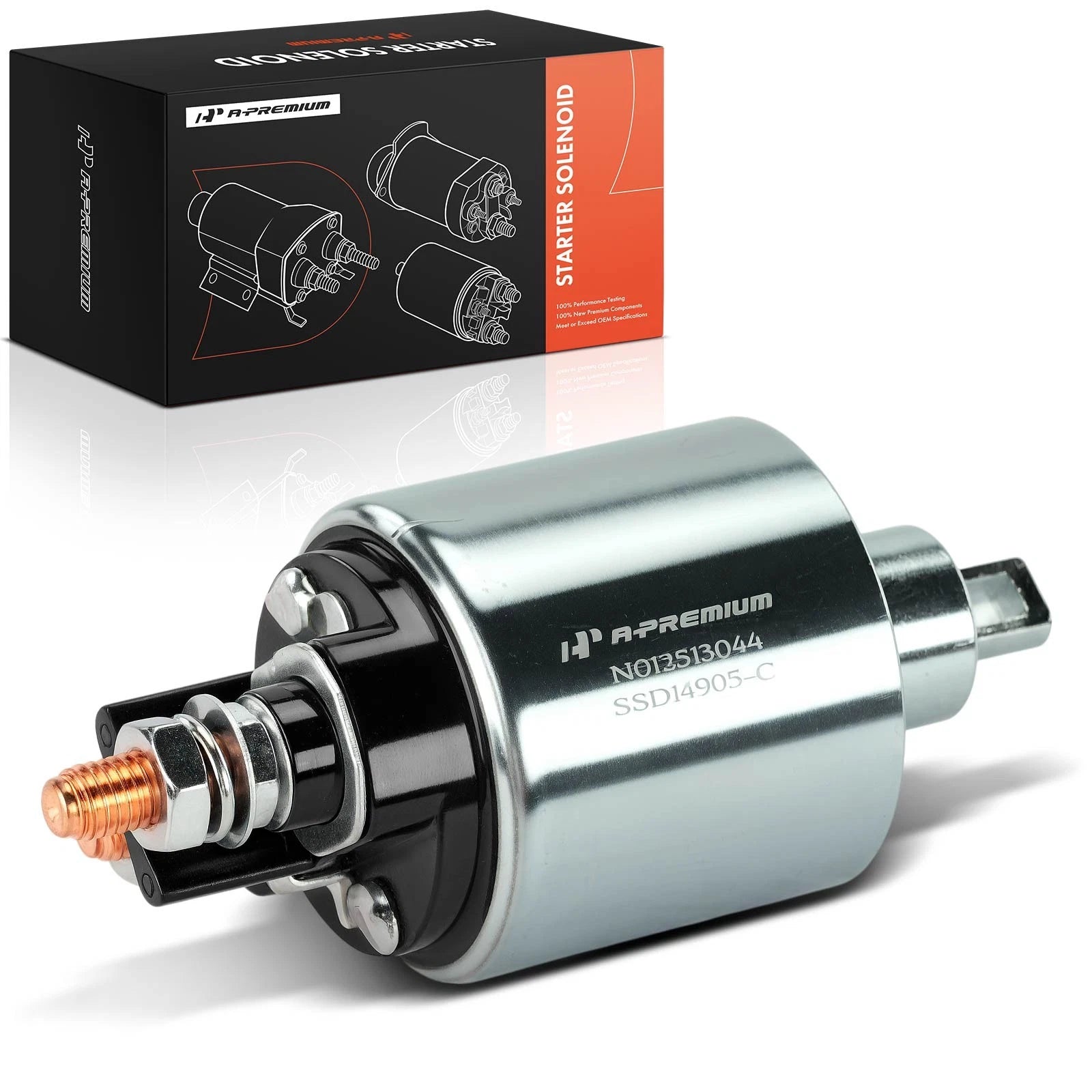 12V Starter Solenoid Switch for Fiat 500 (2007–2023)