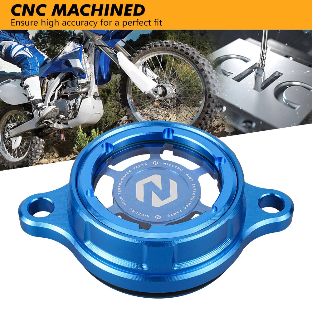 Oil Filter Cover for Yamaha YZ250F (2014–2024), YZ450F (2010–2022)