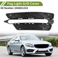 Front Left Fog Light Grill for Mercedes-Benz C350 (2008-2015)