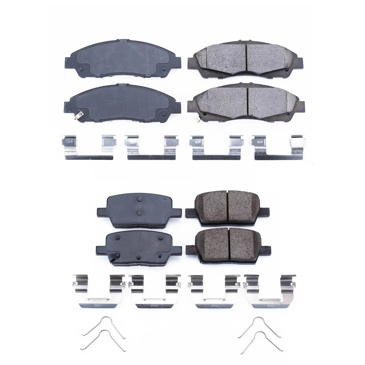 PowerStop Z17 Low-Dust Ceramic Disc Brake Pads Kit for Acadia XT5 (2017–2020)
