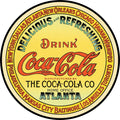 Coca Cola Keg Label Metal Sign 12 Inch #1070 for Man Cave Bar Decor
