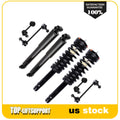 Set of 4 Struts Shock Absorbers Sway Bars for Ford Fusion (2010–2012)