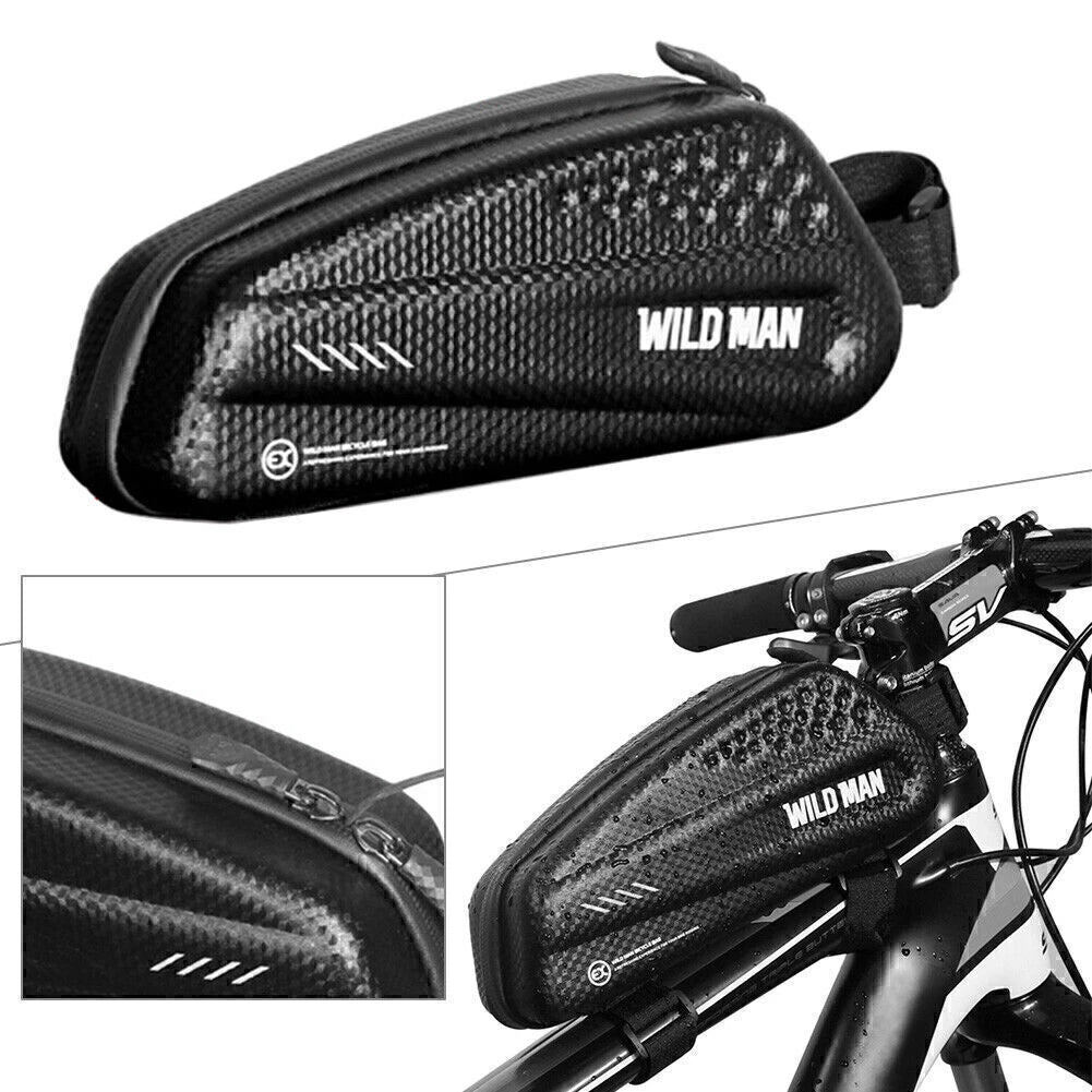Front Frame Bag for Mountain Bike (MTB) - Waterproof Top Tube Bag