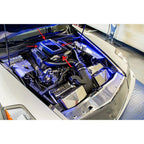 Plenum Cover Kit Perforated Stainless Steel Blue LED for Cadillac XLR-V (2006–2009)