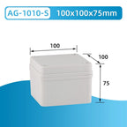 ABS Plastic Outdoor Junction Box IP66 Waterproof 100x100x75mm