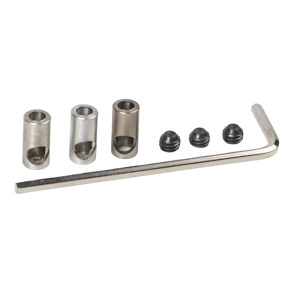 3X 3.175MM to 5MM Conversion Sleeve & Grub Screws with L-Allen Key for RC Motor