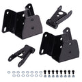 4" Drop Kit Leveling Lowering Shackles & Hangers for Ford F150 F100 (1973–1996)