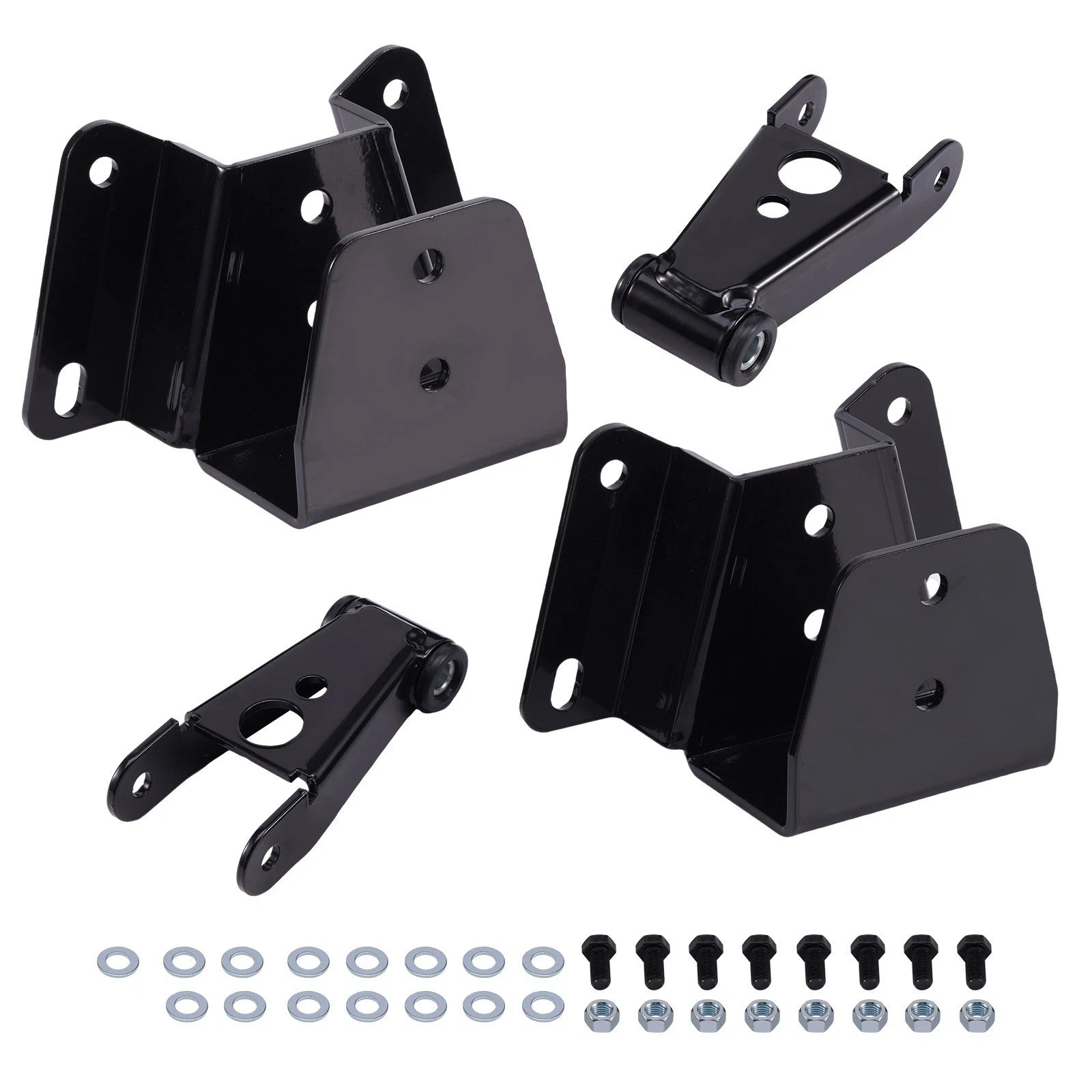 4" Drop Kit Leveling Lowering Shackles & Hangers for Ford F150 F100 (1973–1996)