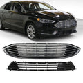 Chrome Front Bumper Grille Assembly for Ford Fusion (2017–2018)