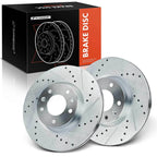 Front Side Drilled Brake Rotors for Ford Fusion Mazda 6 (2006–2020)