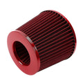 3" 76mm High Flow Inlet Cold Air Intake Cone Replacement Dry Air Filter