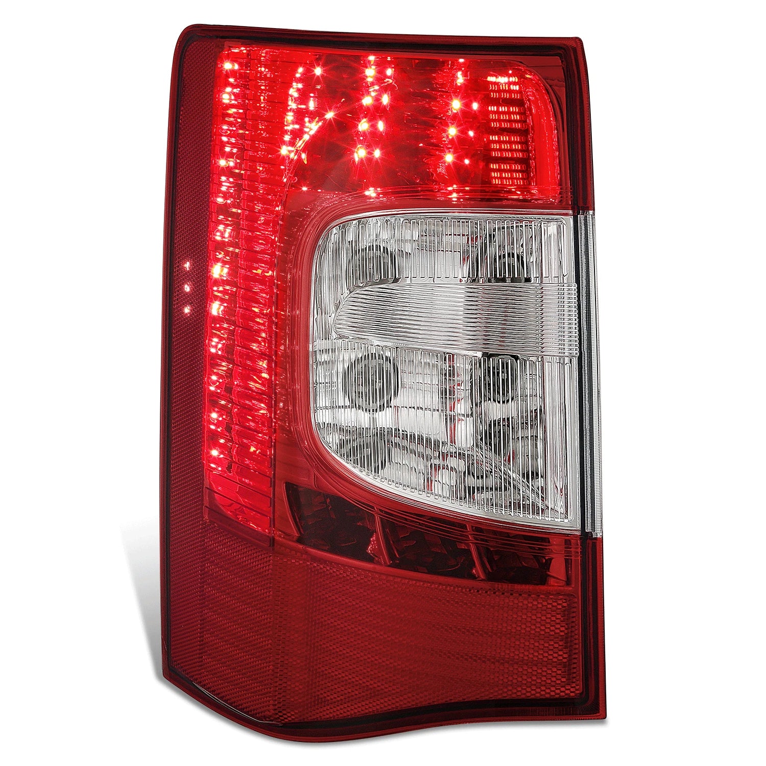 Left LED Taillight for Chrysler Town & Country (2011–2016) OE Chrome Housing