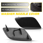 Pair Front Bumper Headlight Washer Nozzles for Audi Q7 (2012–2015)