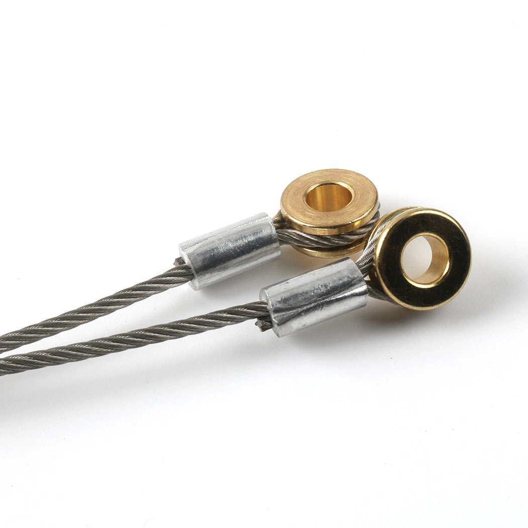 Set of 2 Cables for Whiting Todco Truck Door Trailer Door