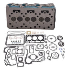 Cylinder Head with Valve & Gasket Kit for Kubota Tractor D850 D950 (–)
