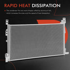 A/C Condenser with Bracket for Toyota RAV4 Prime (2021–2022) L4 2.5L SUV