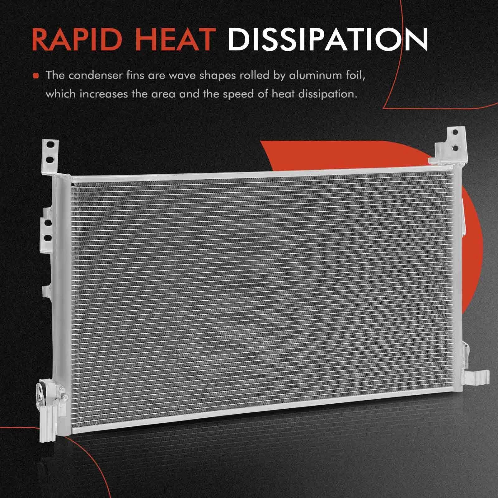 A/C Condenser with Bracket for Toyota RAV4 Prime (2021–2022) L4 2.5L SUV