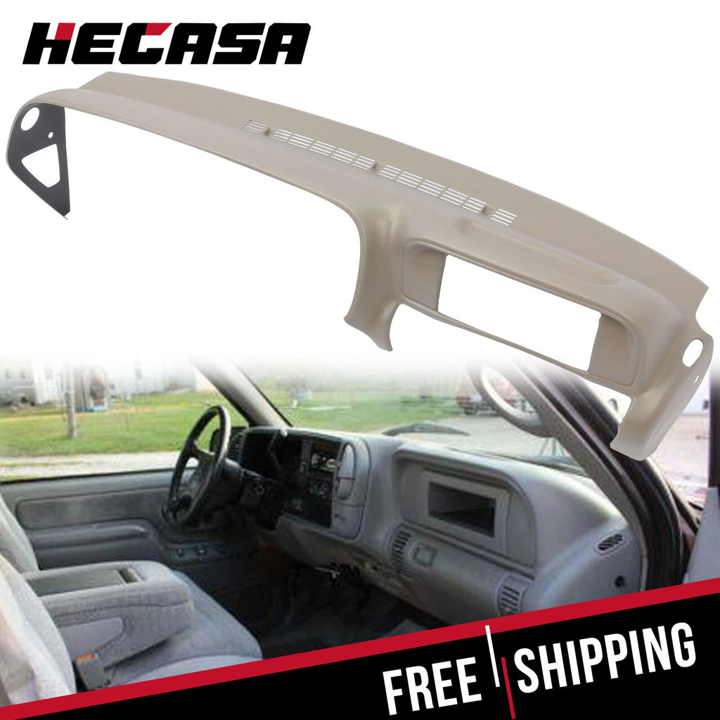 Molded Dash Cover for Chevrolet GMC SUVs & Trucks (1997–2000) - Tan