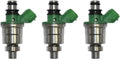 3X Fuel Injector 15710-78G50 JSGJ-7 for Suzuki Swift 1.0L (1992–1994)