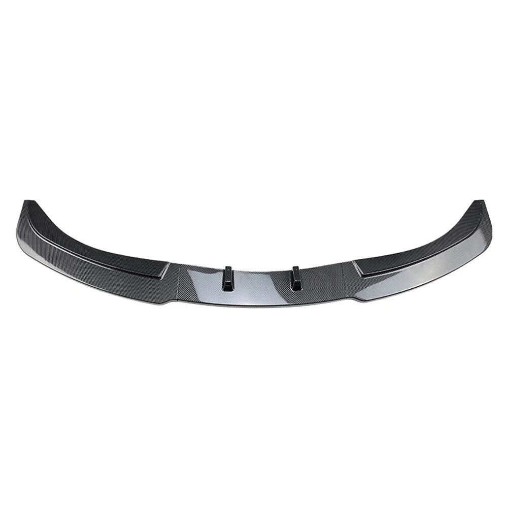 Carbon Black Front Bumper Lip Spoiler for BMW 3 Series E90 E91 (2005-2008)