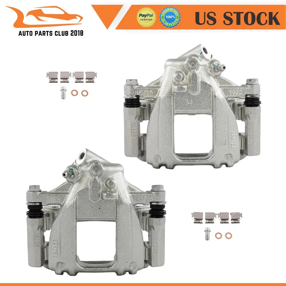 Rear Pair Brake Calipers w/ Bracket for Mercedes-Benz Sprinter (2007–2018)