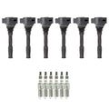 Set of 6 Ignition Coils & NGK Iridium Spark Plugs for Bronco F-150