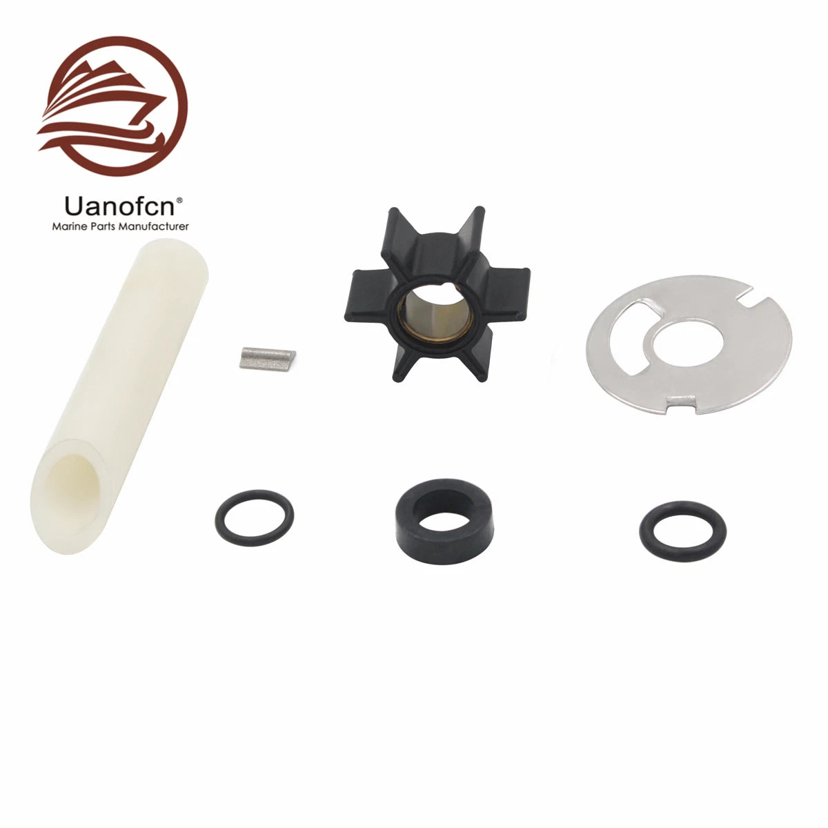 Water Pump Impeller Kit for Mercury 47-89981T1 89981Q1 (4-9.8HP)