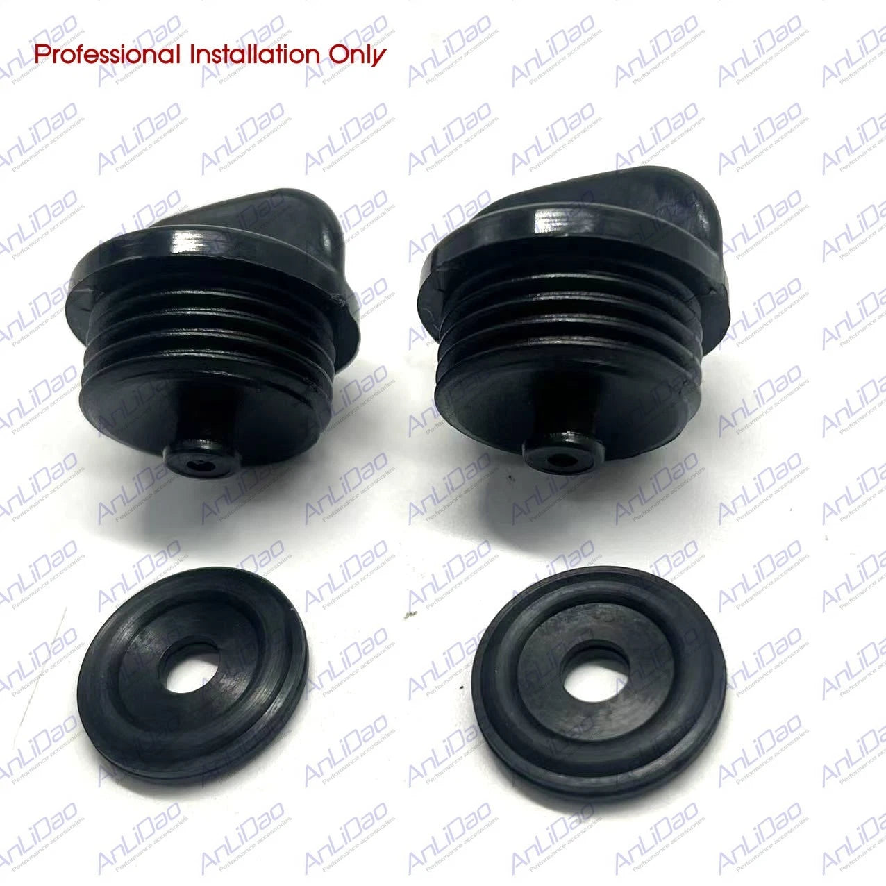 2Pcs Water Flush Plug with Gasket for Suzuki 150HP-300HP (17913-93J00, 17914-93J00)