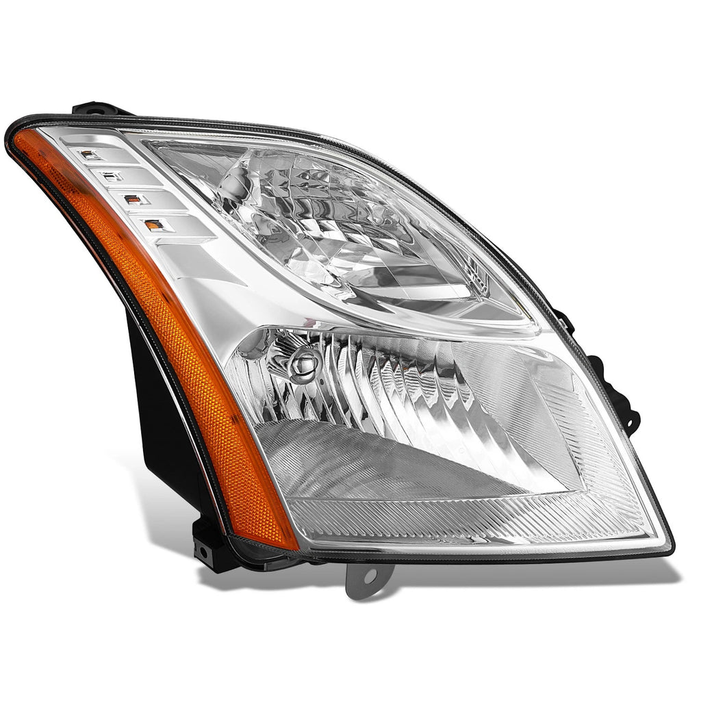 Right Chrome Housing Headlight Lamp for Nissan Sentra (2010–2012)