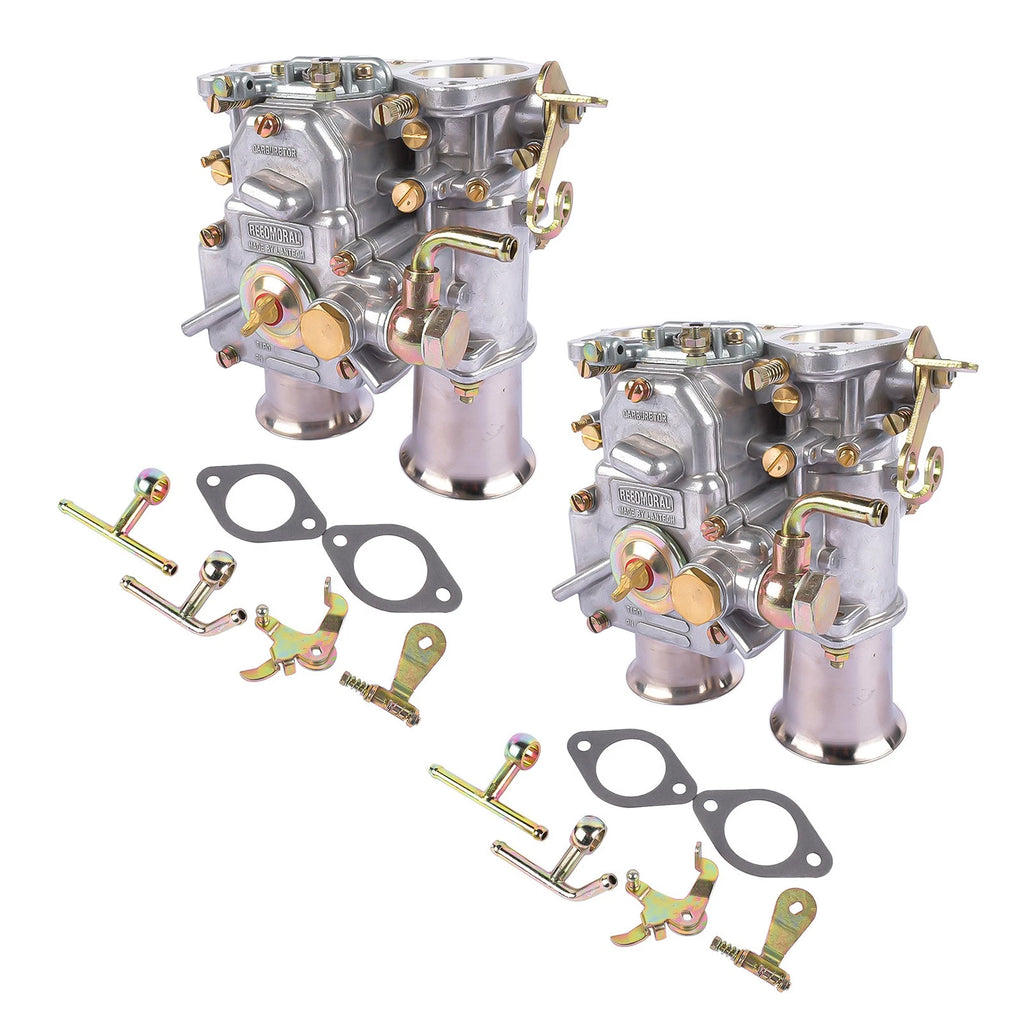 Pair Carburetors for Weber 45 DCOE (V8, 4 Cyl, 6 Cyl)