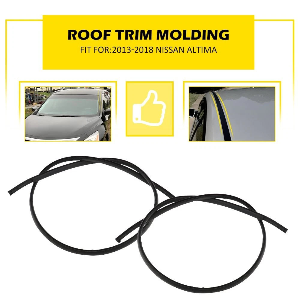 Roof Trim Molding Kit for Nissan Altima Sedan (2013–2018) Left & Right