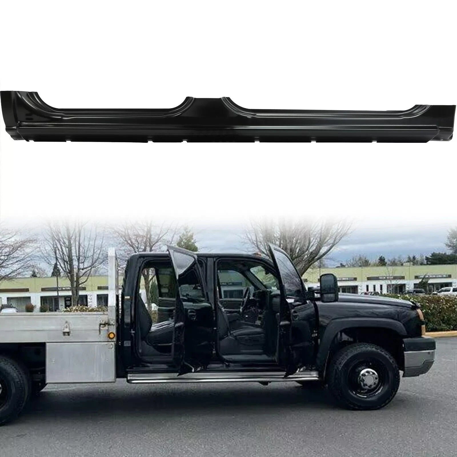 Rocker Panel Right Side for Chevy GMC Silverado Sierra 1500/2500 (1999–2007)