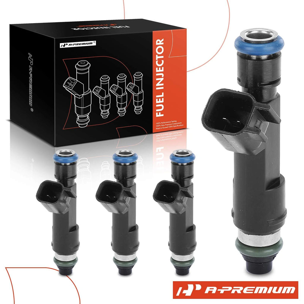 Set of 4 Fuel Injectors for Chevrolet Malibu HHR Cobalt Pontiac G5 G6 Saturn