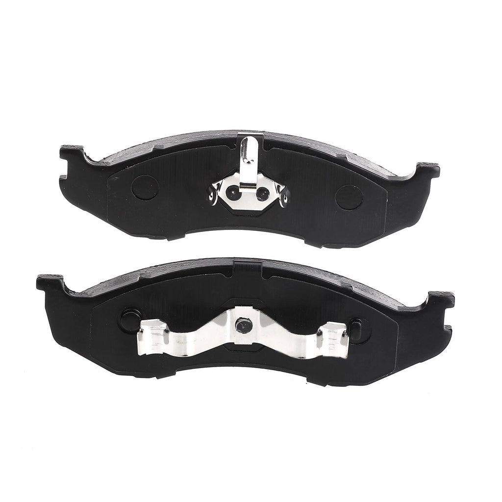 Set of 4 Front Ceramic Brake Pads for Jeep Grand Cherokee Wrangler (1993–1998)