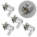 Set of 4 Saddlebag Lever Lock Bolts & Nuts Kit for Touring (2001–2020)