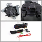Pair of Fog Lights with Switch, Harness, Bezel for Toyota Prius (2010–2012)