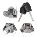 Door Lock Cylinder Set with 2 Keys for Ford Focus CMax SMax