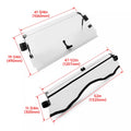 Scratch Resistant Flip Windshield for Can Am Commander 800/1000/MAX (2011–2020)