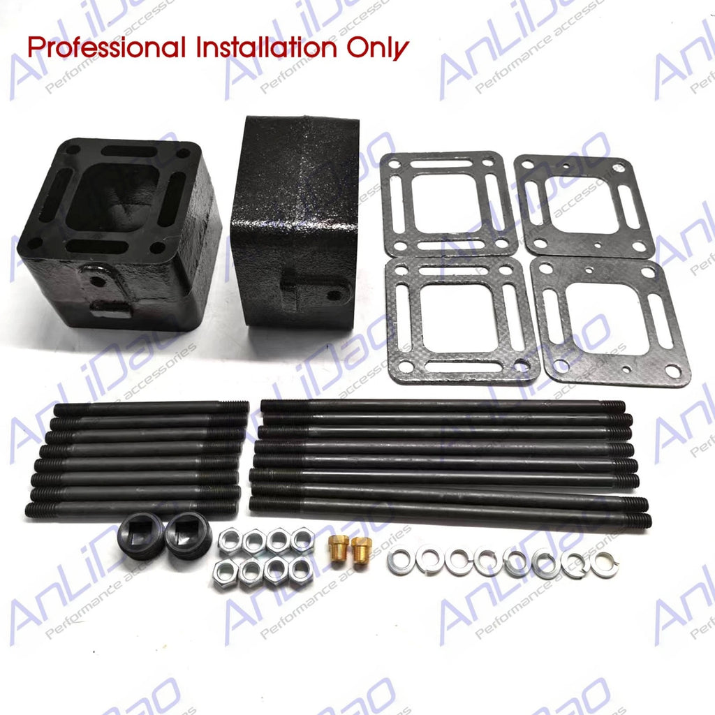 Exhaust Manifold Riser Spacer Kit for MerCruiser (MC2093320A3, 3320, 93320A13)
