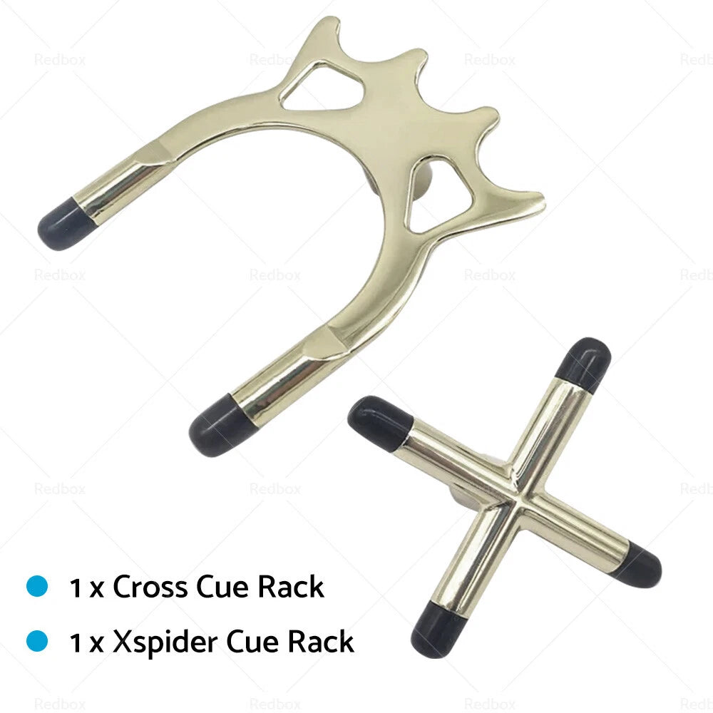 Set of 4 Cue Rest Cross Spider Jiggers for Pool Snooker Billiards