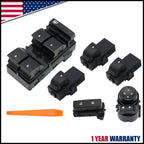 Driver & Passenger Window Control Switch for Chevy GMC (2007–2015)
