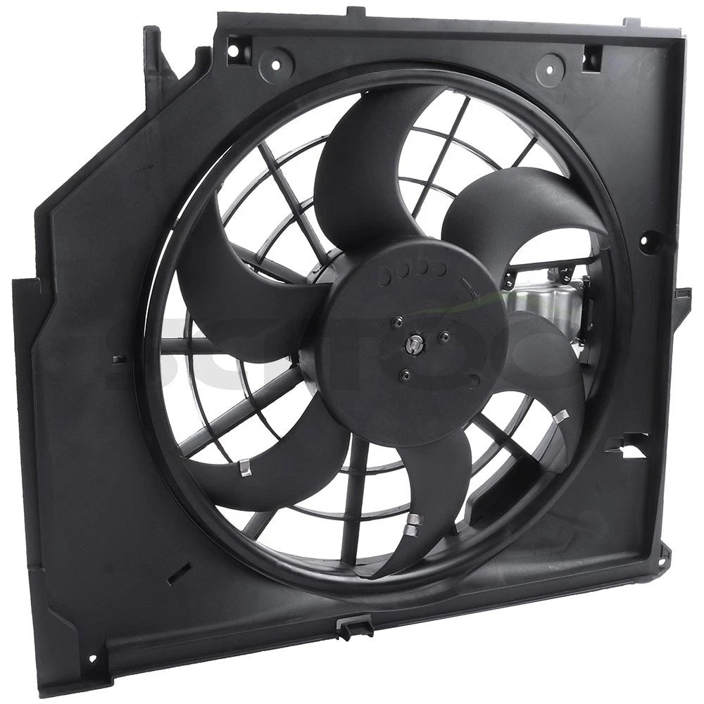 Radiator and Cooling Fan Kit for BMW 320i 325i 330i (2001–2005)