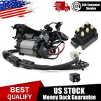 Air Suspension Compressor Pump & Valve Block for Jeep Grand Cherokee (2011–2018)