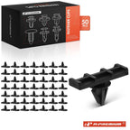 50Pcs Nylon Rocker Panel Moulding Retainer Clips for Ford Taurus (1996–1999)