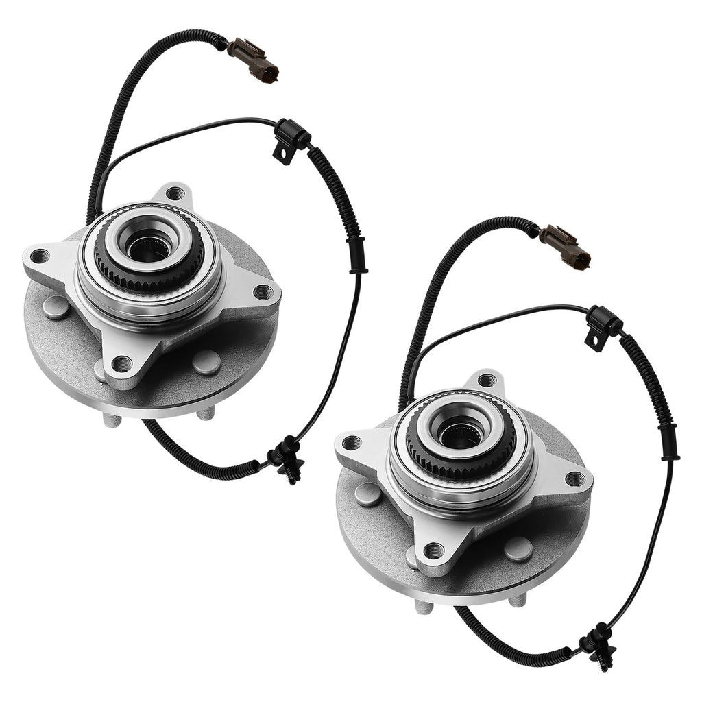 Front Wheel Hub Bearings Pair for F-150 V6 3.5L 4WD (2015–2017) 515169